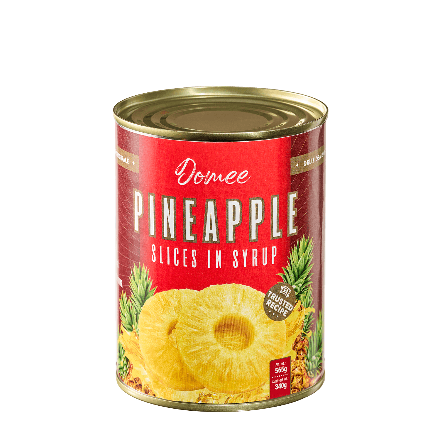 Domee canned pineapple slices in syrup