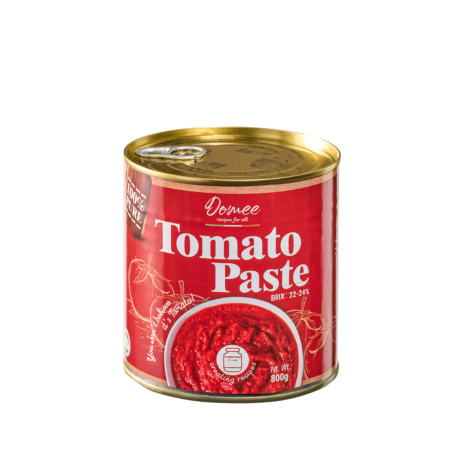 Domee canned tomato paste